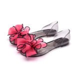 Jelly Flat Sexy Crystal Transparent Sandals for Women - Image 4